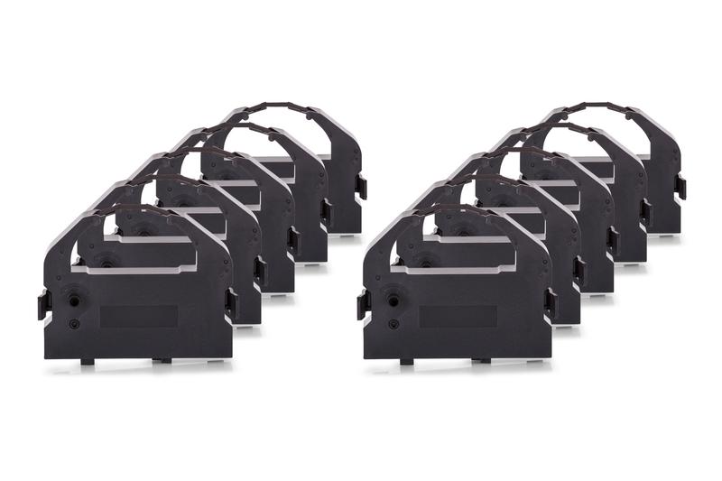 Kompatibel zu Epson C13S015262 Nylonband Black Spar-Set (10 Stk.)