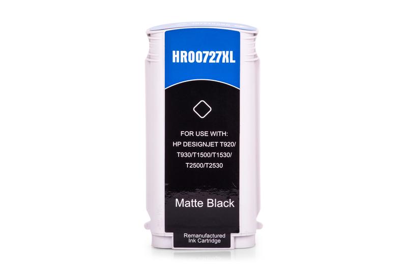Kompatibel zu HP B3P22A / 727 Tinte schwarz matt